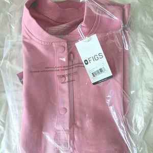 Figs Chalk Pink Top